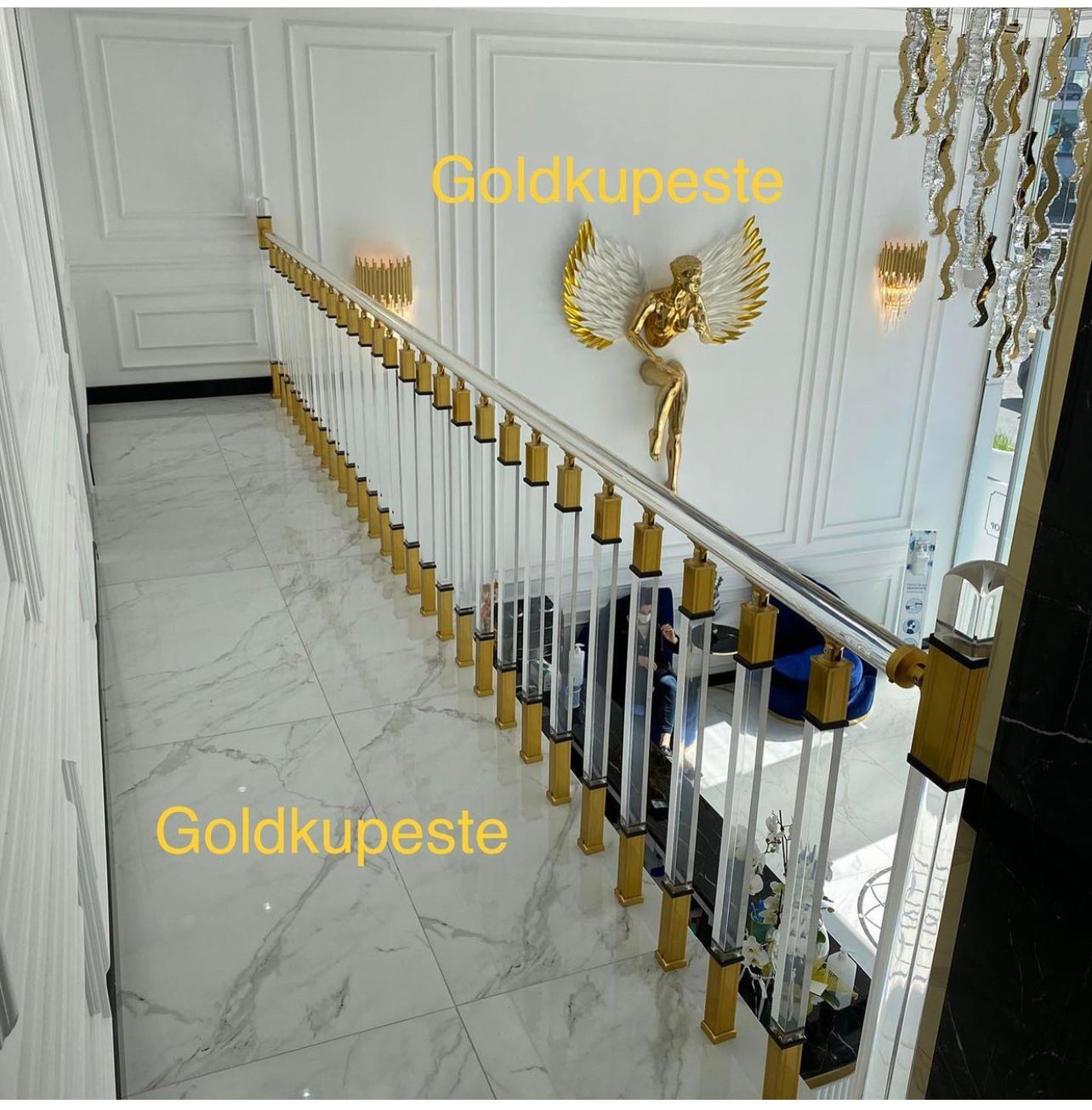 Kare Küpeşte Model